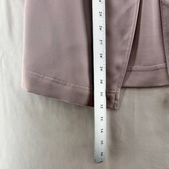 Babaton Blazer Womens Size S Open Front Drape Roll Tab Sleeve Gray/Pink - Picture 12 of 12
